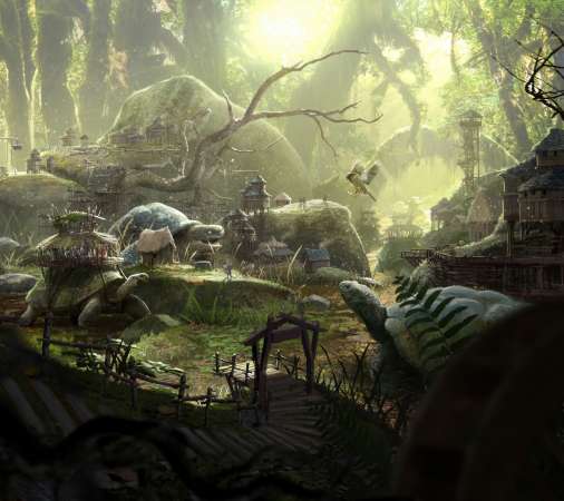 Andrew Kim Mobile Horizontal fond d'�cran