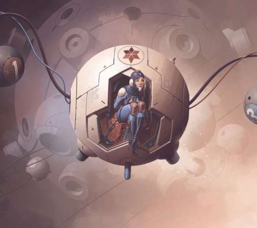 Derek Stenning Mobile Horizontal fond d'�cran