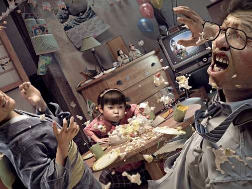 Lin Zhang Mobile Horizontal fond d'cran