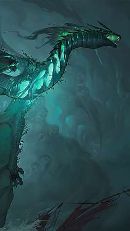 Camavoran Dragon - Legends of Runeterra Mobile Vertical fond d'écran