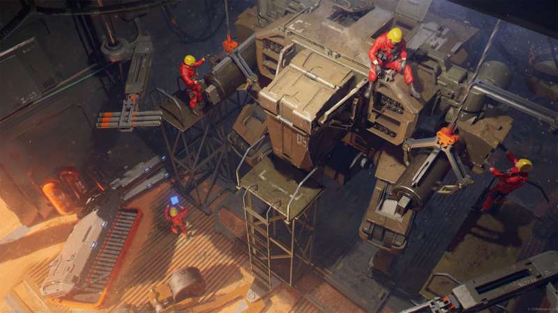 Mech Maintenance fond d'cran