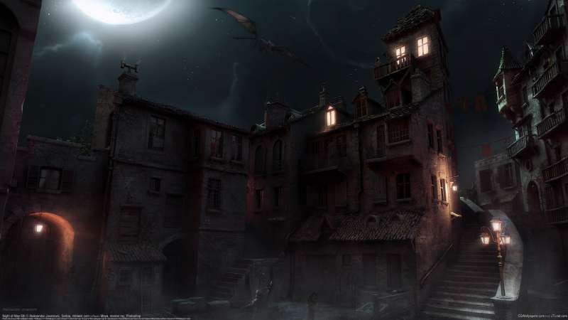 Night of May 6th fond d'cran