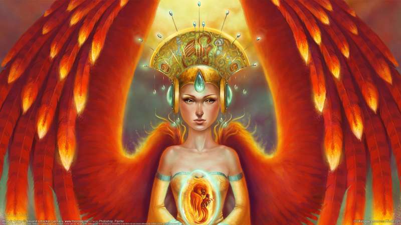 Phoenix Queen fond d'cran