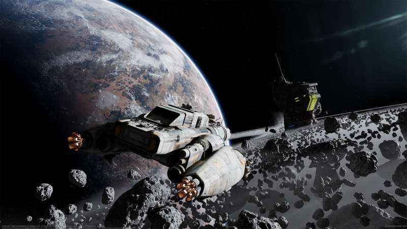 Asteroid Field Installation fond d'cran