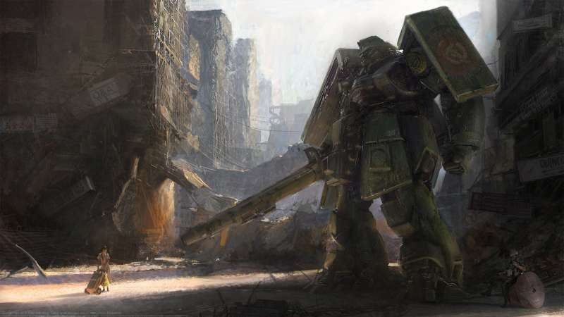 Gundam fan art fond d'cran