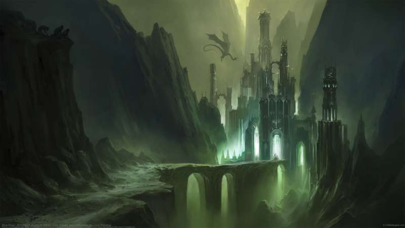 Minas Morgul - MTG Playmat (Swamp) fond d'�cran