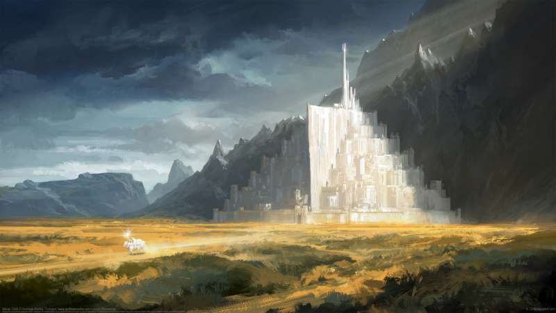 Minas Tirith fond d'�cran