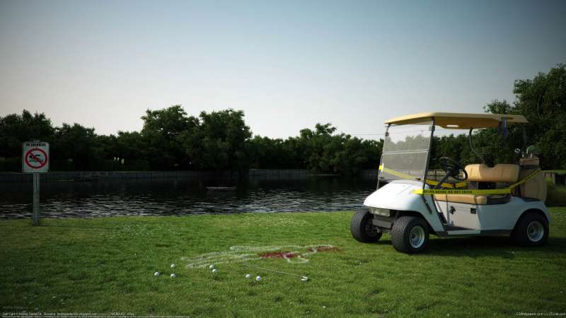 Golf Cart fond d'cran