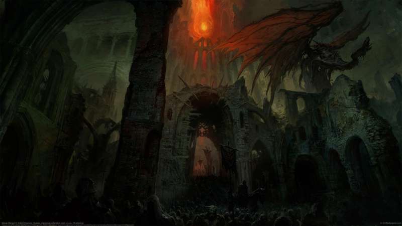 Minas Morgul fond d'cran