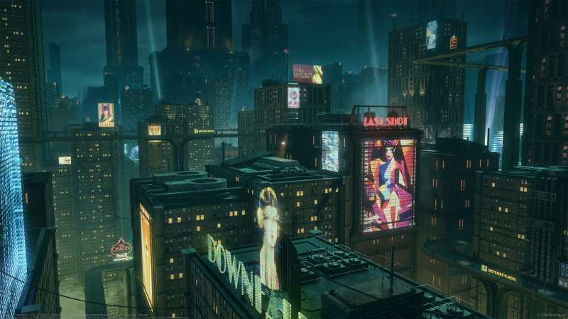 Artificial Detective - City at night fond d'cran