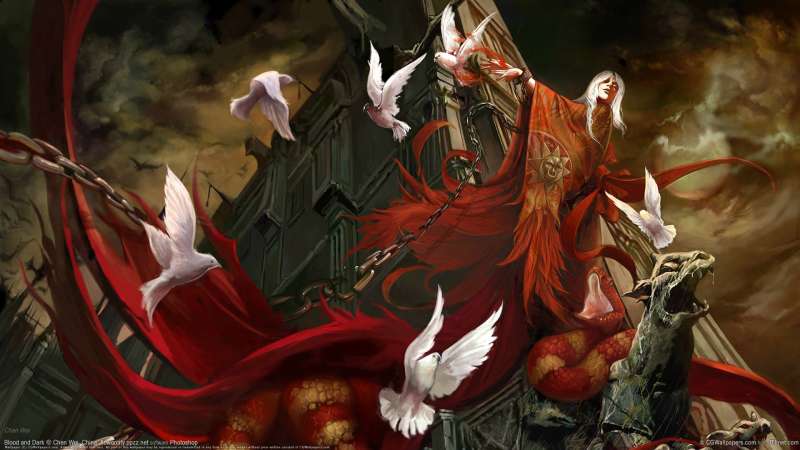 Blood and Dark fond d'cran
