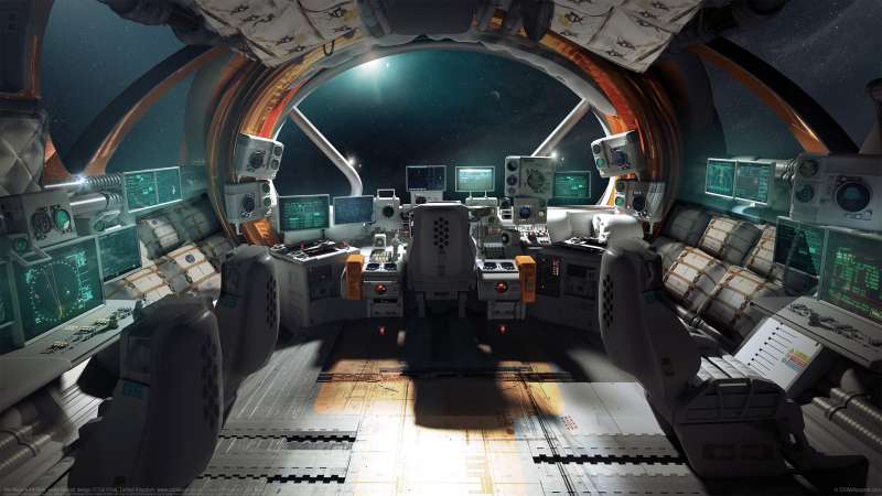 Per Aspera Ad Asta: early cockpit design fond d'�cran