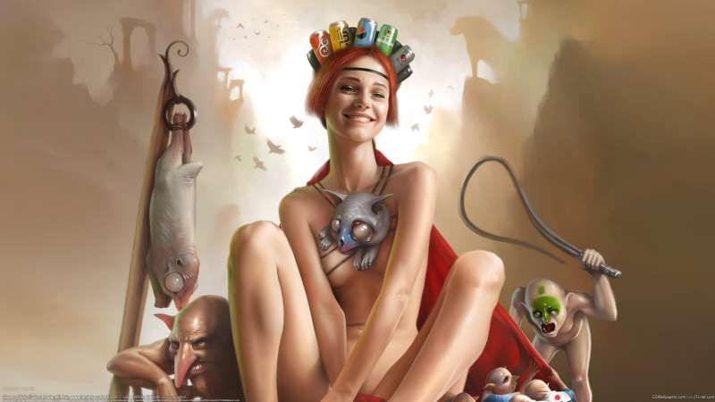 Queen of pain fond d'cran