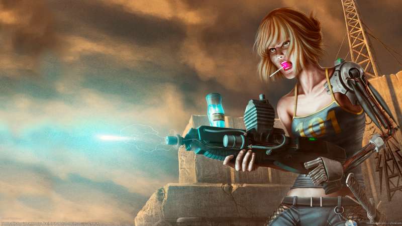 Wasteland Wanderer fond d'cran