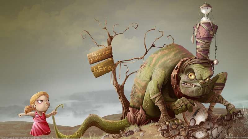 No Monster fond d'cran