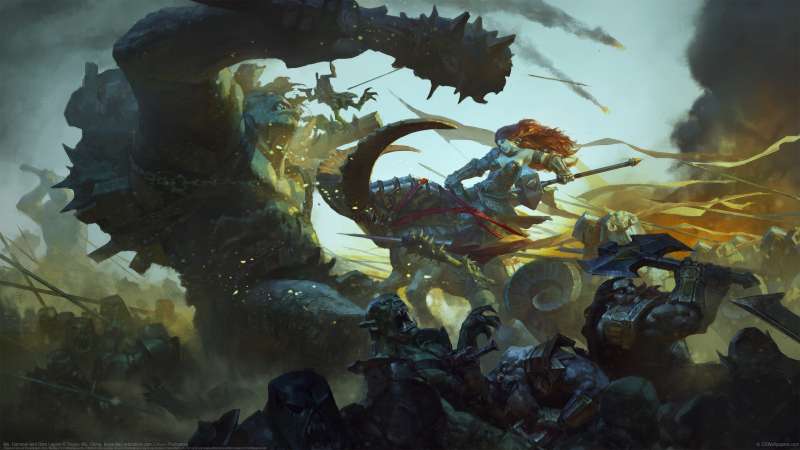 Ms. Hammer and Ram Legion fond d'�cran