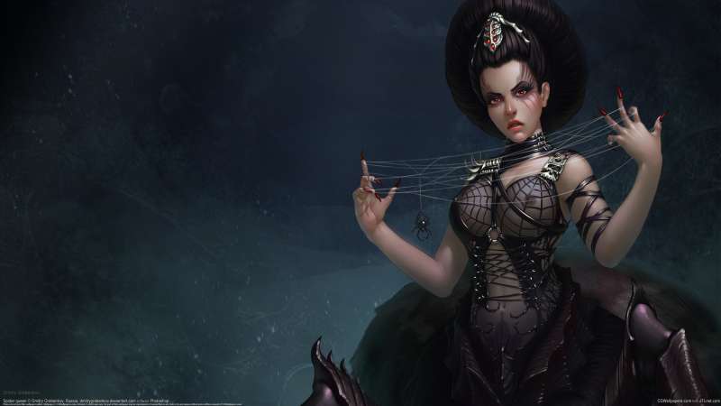 Spider queen fond d'cran