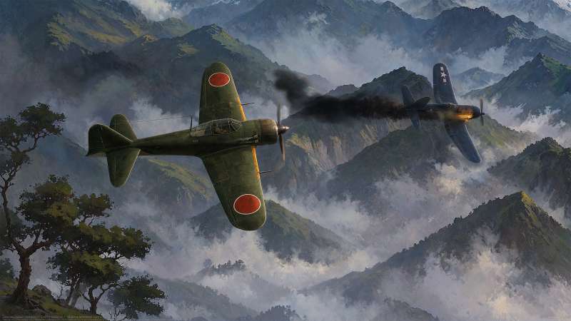 Zero-vs-corsair (remake) fond d'�cran