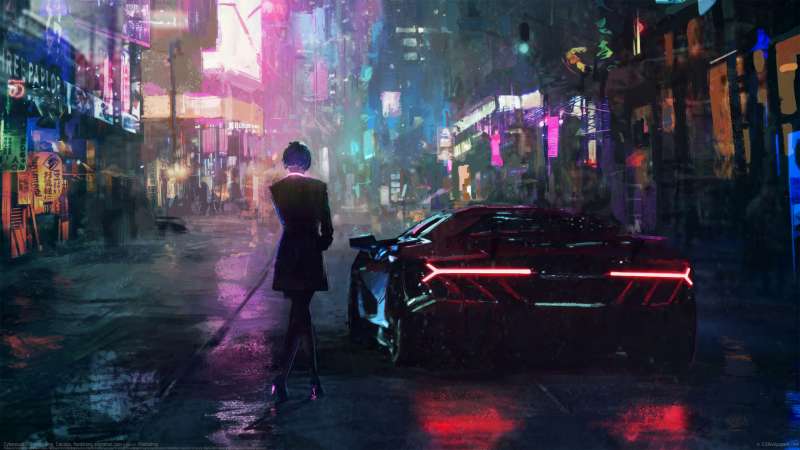 Cyberpunk fond d'cran