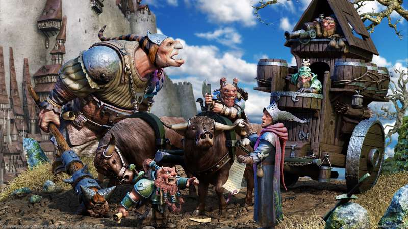 Wagon Cadwallon fond d'cran
