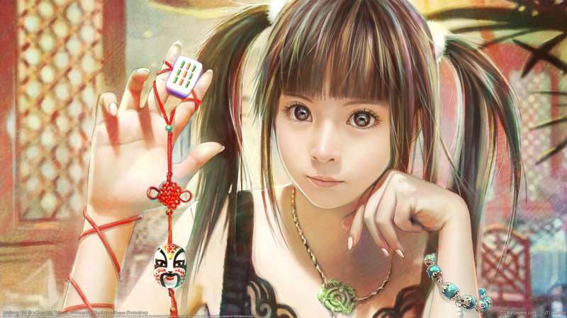 Majiang Girl fond d'cran