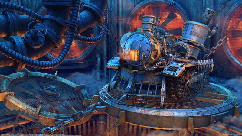 Steam-powered Factory fond d'cran