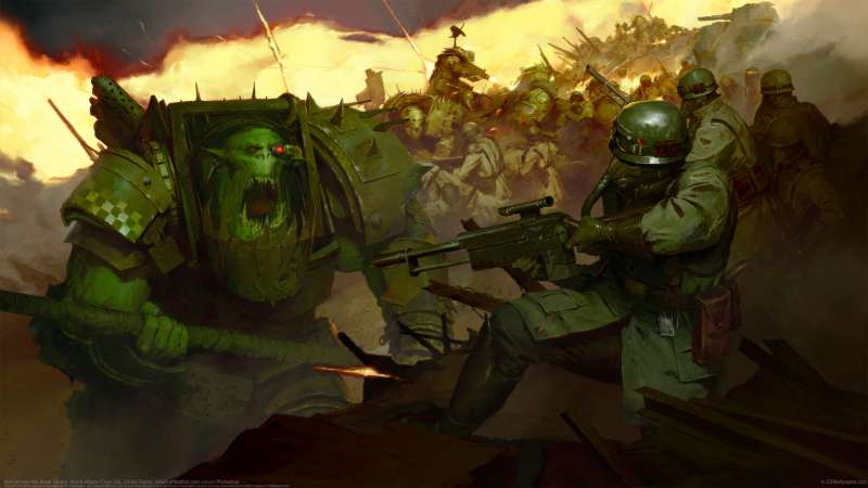 Warhammer 40k Black Library: World Ablaze fond d'�cran