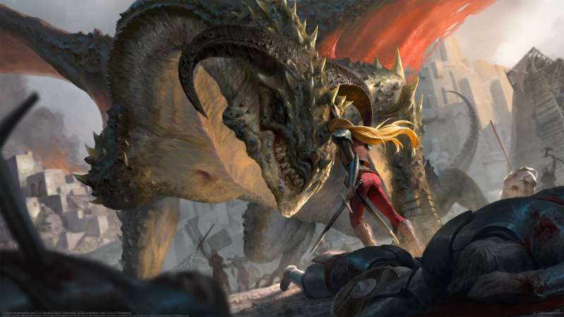 Dragon Commission part 3 fond d'cran