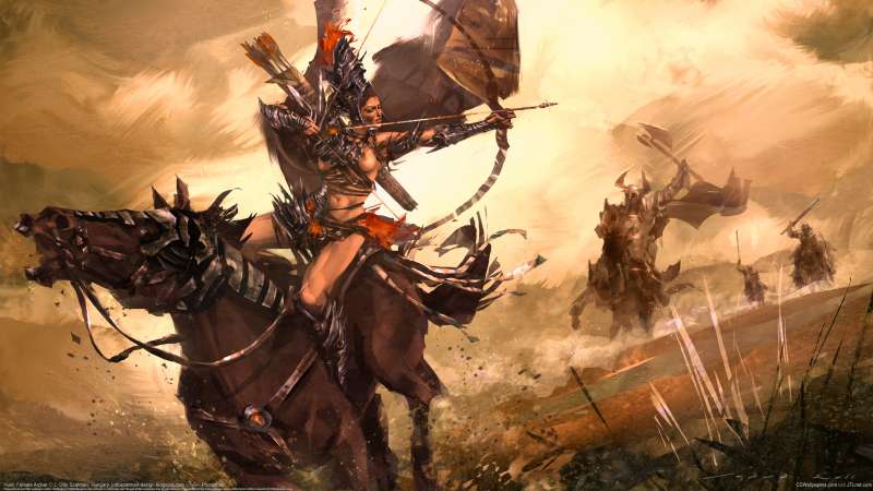 Hunt, Female Archer fond d'cran