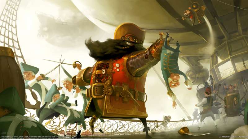 Blackbeard, ahoy! fond d'cran