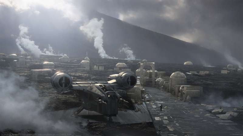The Mandalorian : Lava planet 003 fond d'�cran