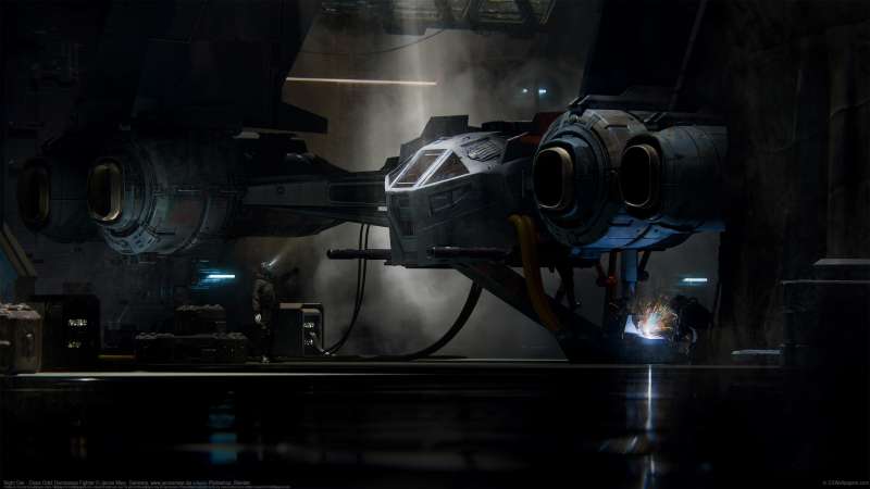 Night Owl - Close Orbit Dominance Fighter fond d'�cran