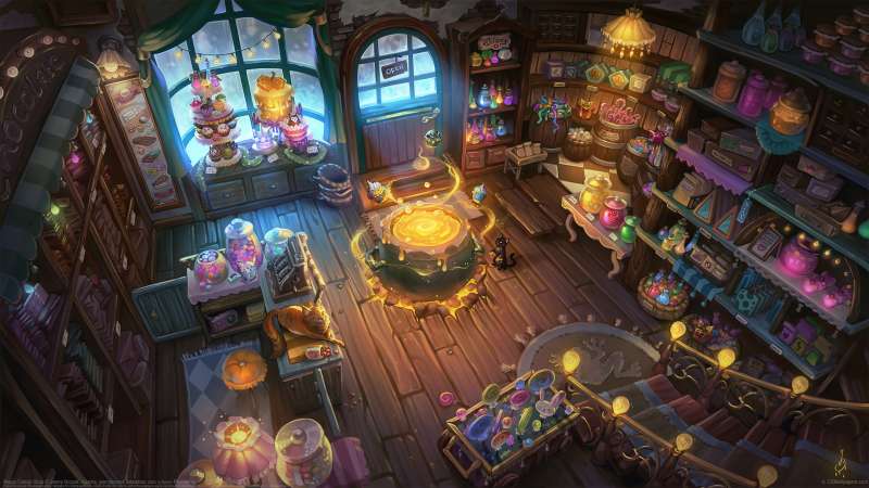 Magic Candy Shop fond d'cran