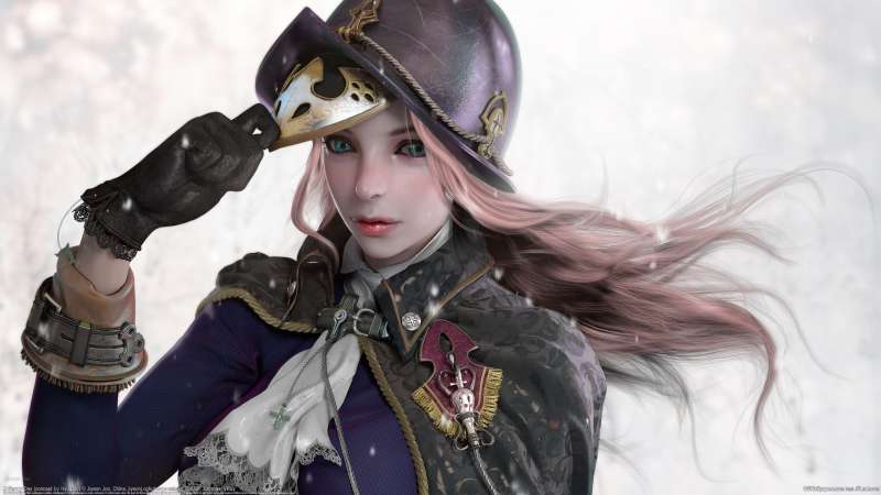 A Snowy Day (concept  Hyugard) fond d'cran