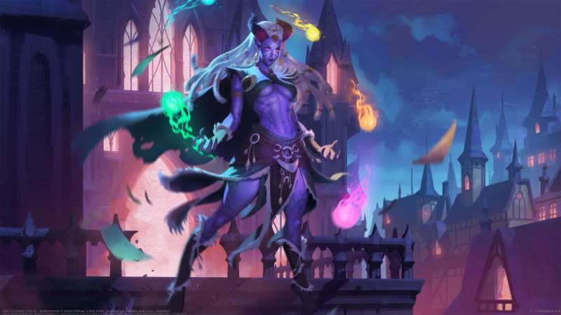 Oath To Embers Card Art - Spheromancer fond d'cran
