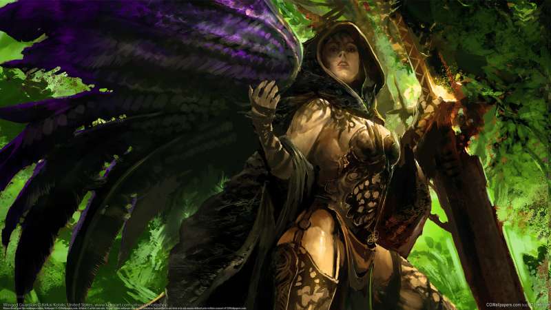 Winged Guardian fond d'cran