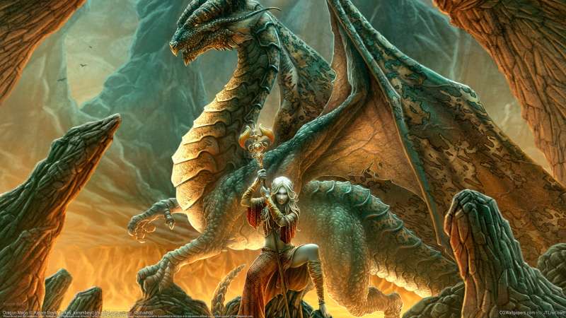 Dragon Mage fond d'cran