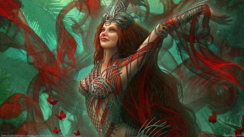 Goddess of the Oasis Advanced Version fond d'cran