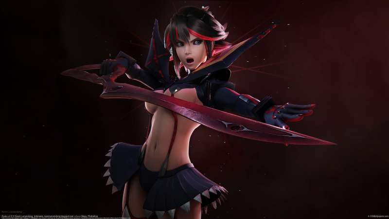 Ryuko v2.0 fond d'cran