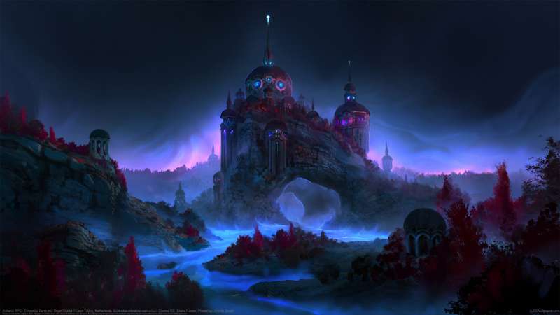 Alchemy RPG - Chrysalea Ourro and Origin District fond d'cran