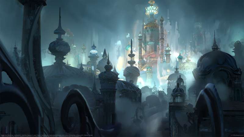 Magic the Gathering - Aetherdrift - Avishkar Swamp fond d'cran