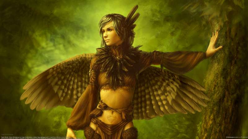 Topia World: Glory Winddancer fond d'cran