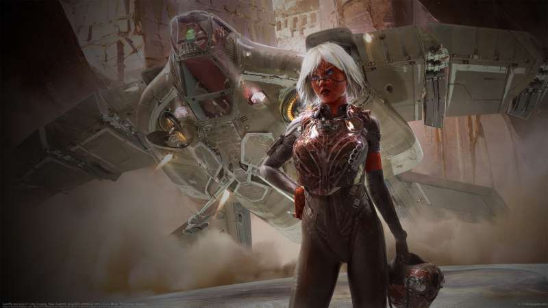 Sandfly and pilot fond d'�cran