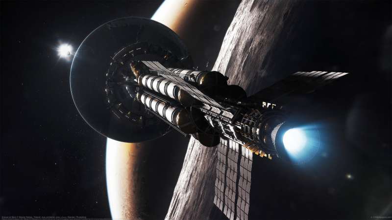 Kronos at Mars fond d'�cran