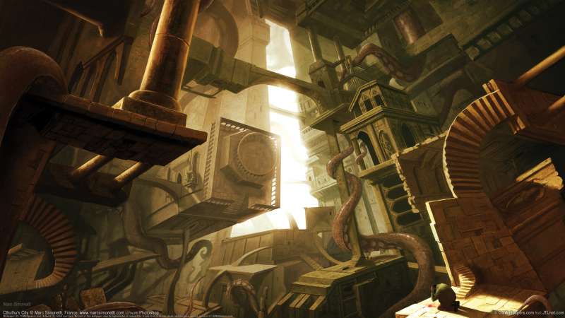 Cthulhu's City fond d'cran