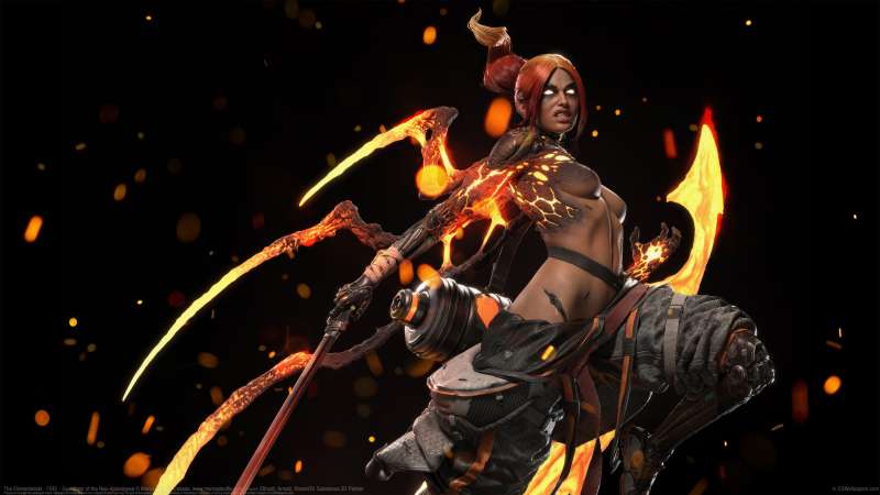 The Elementalists - FIRE - Guardians of the Neo-Apocalypse fond d'cran