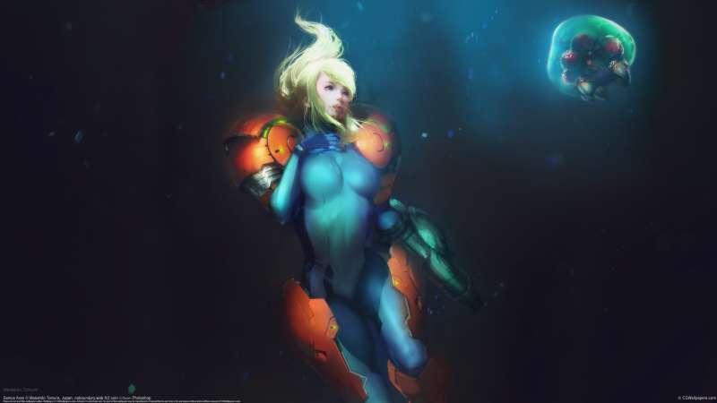 Samus Aran fond d'cran