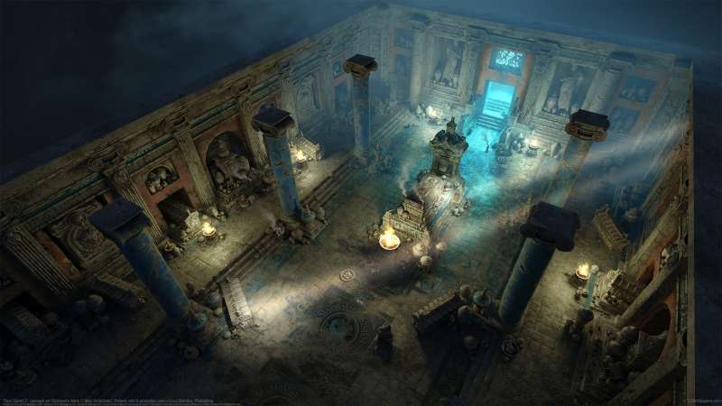 Titan Quest 2 - concept art Richman's tomb fond d'�cran