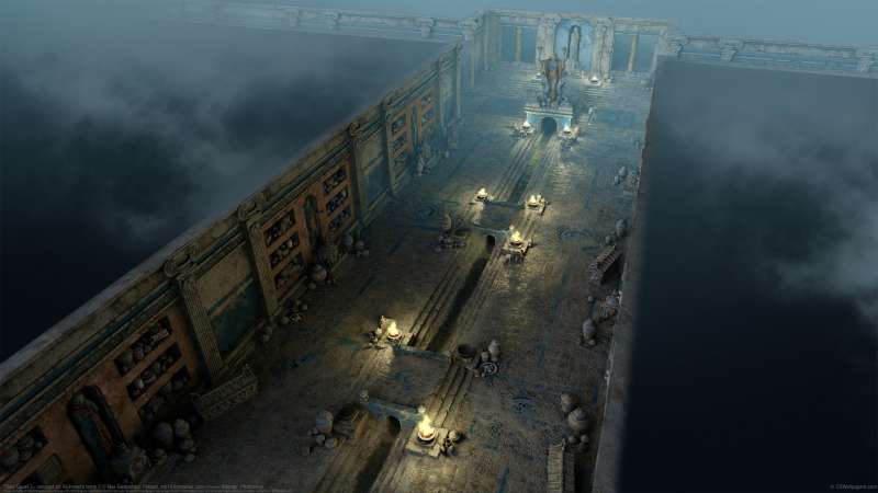 Titan Quest 2 - concept art Richman's tomb 2 fond d'�cran