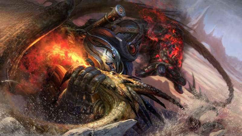 Hunt dragon fond d'cran
